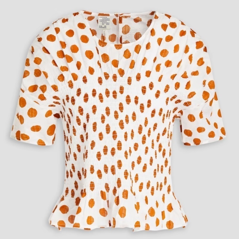 Baum Und Pferdgarten Polka Dot Mynowa Blouse sz 40 - Picture 2 of 7